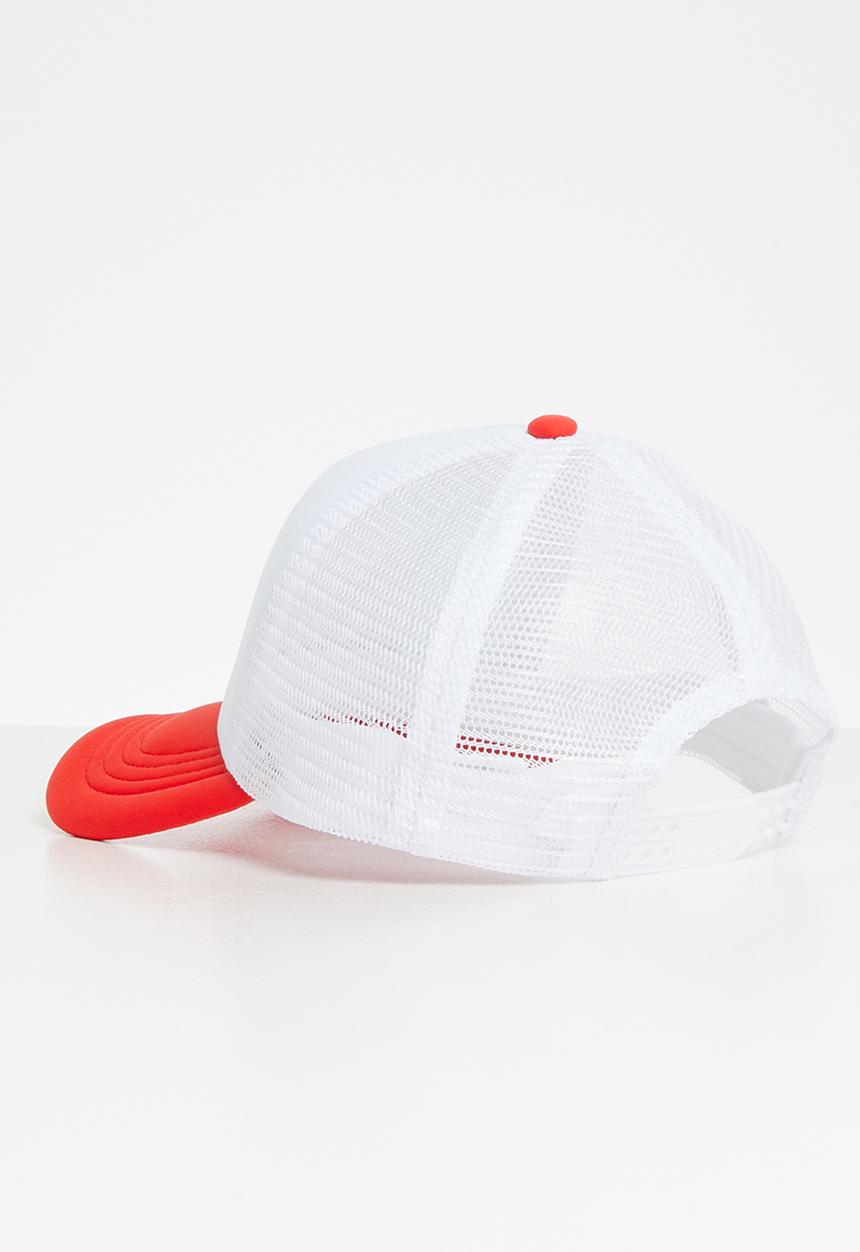 Billabong  - Rainbow trucker - white & orange