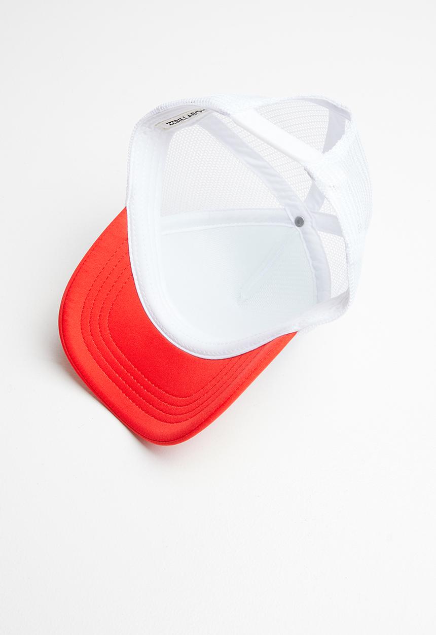 Billabong  - Rainbow trucker - white & orange