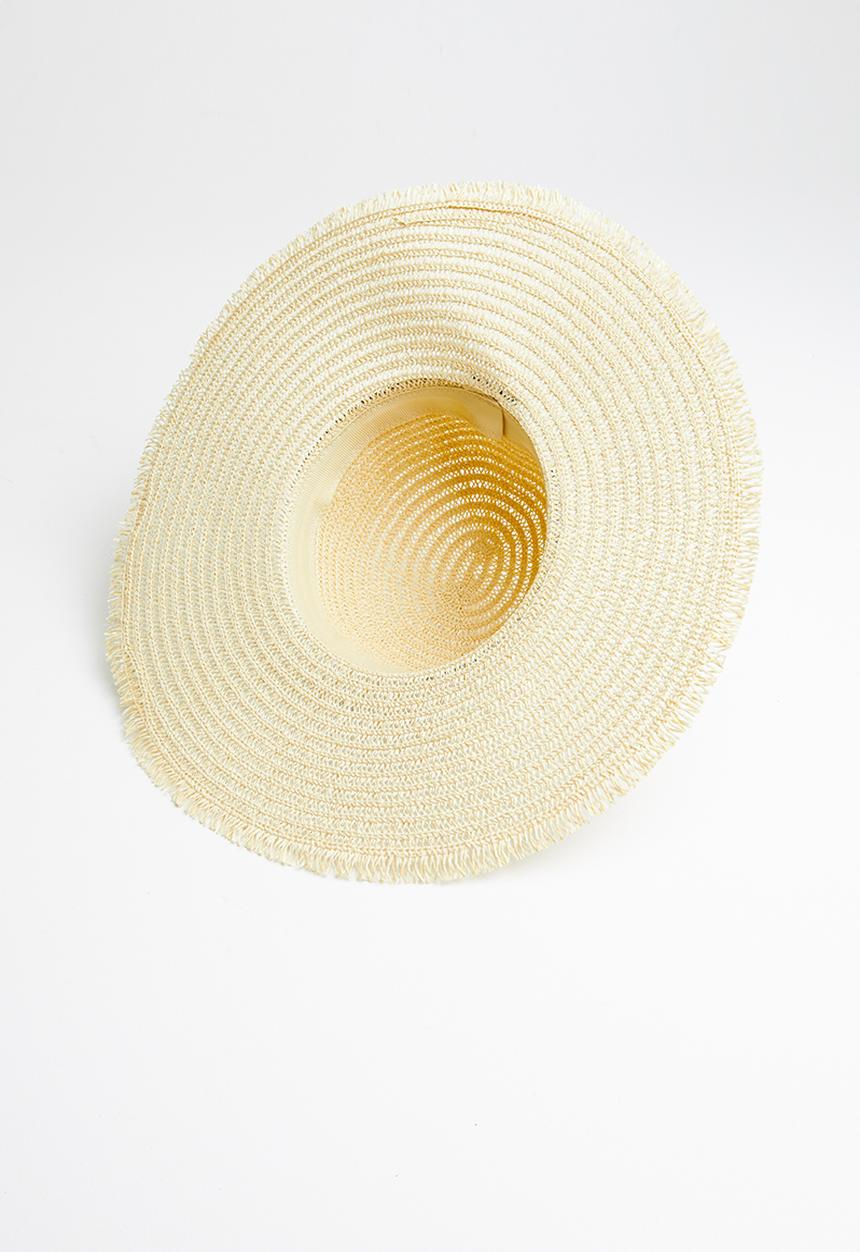 Superbalist - Floppy fringe sun hat - neutral