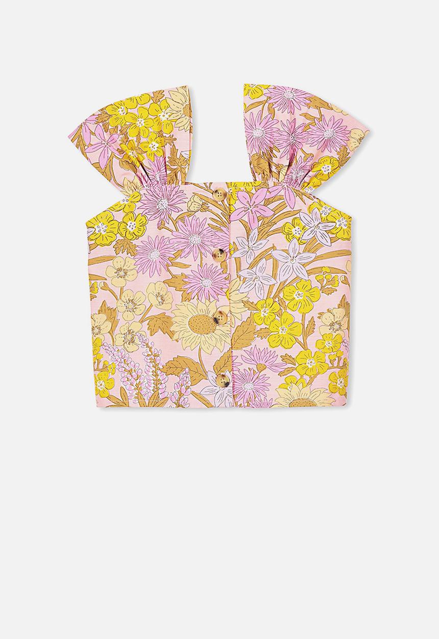 Cotton On - Paloma button through - multi