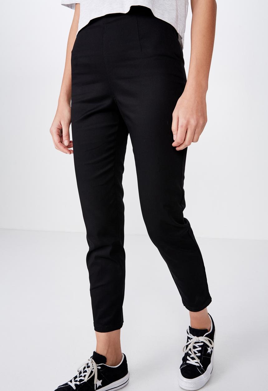 Factorie - Stretch skinny pants - black