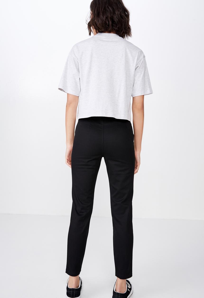 Factorie - Stretch skinny pants - black