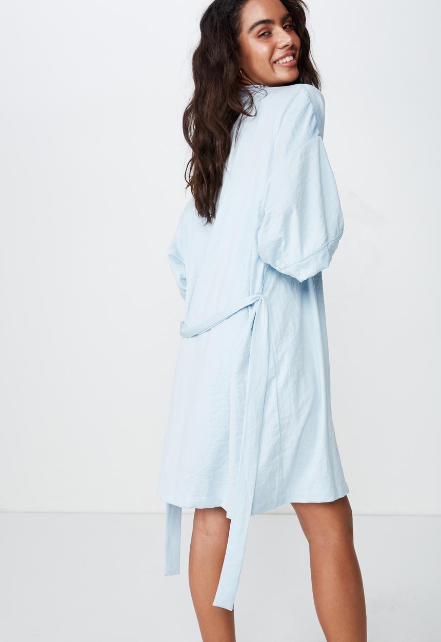 Cotton On - Textured kimono  - blue