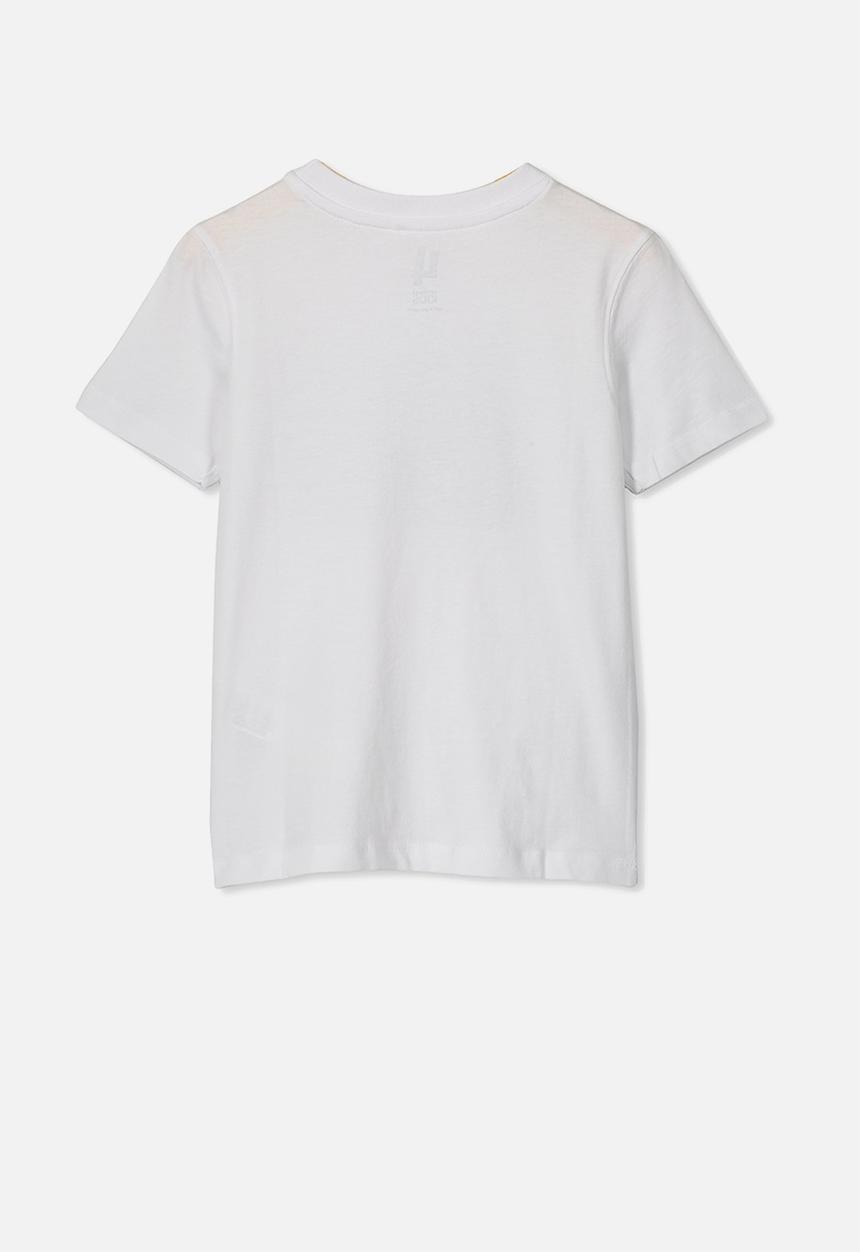 Cotton On - Max skater short sleeve tee - white 