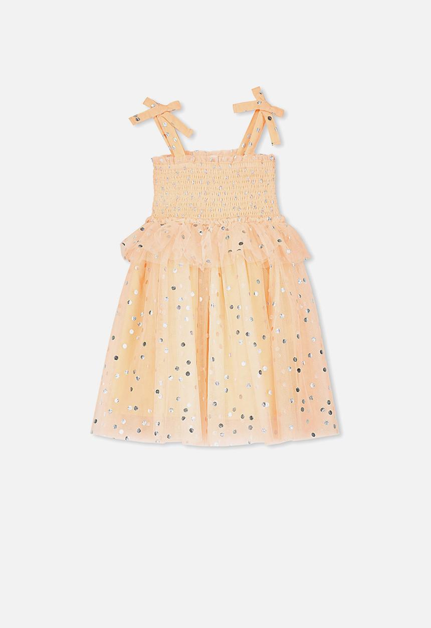 Cotton On - Iris tulle dress - orange