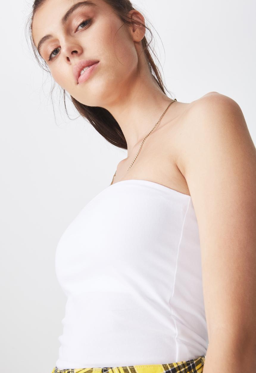 Factorie - Longline bandeau - white