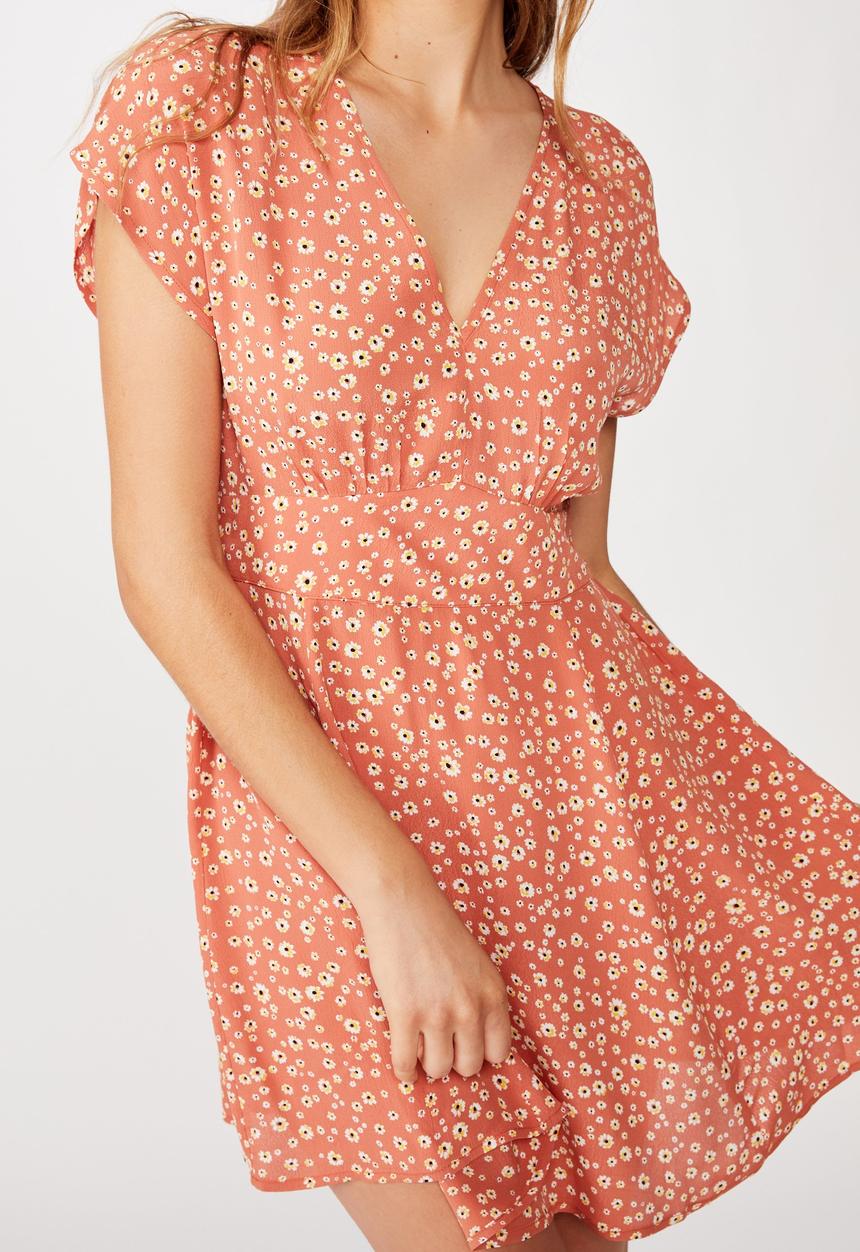 Cotton On - Woven ultimate tea dress  - multi 