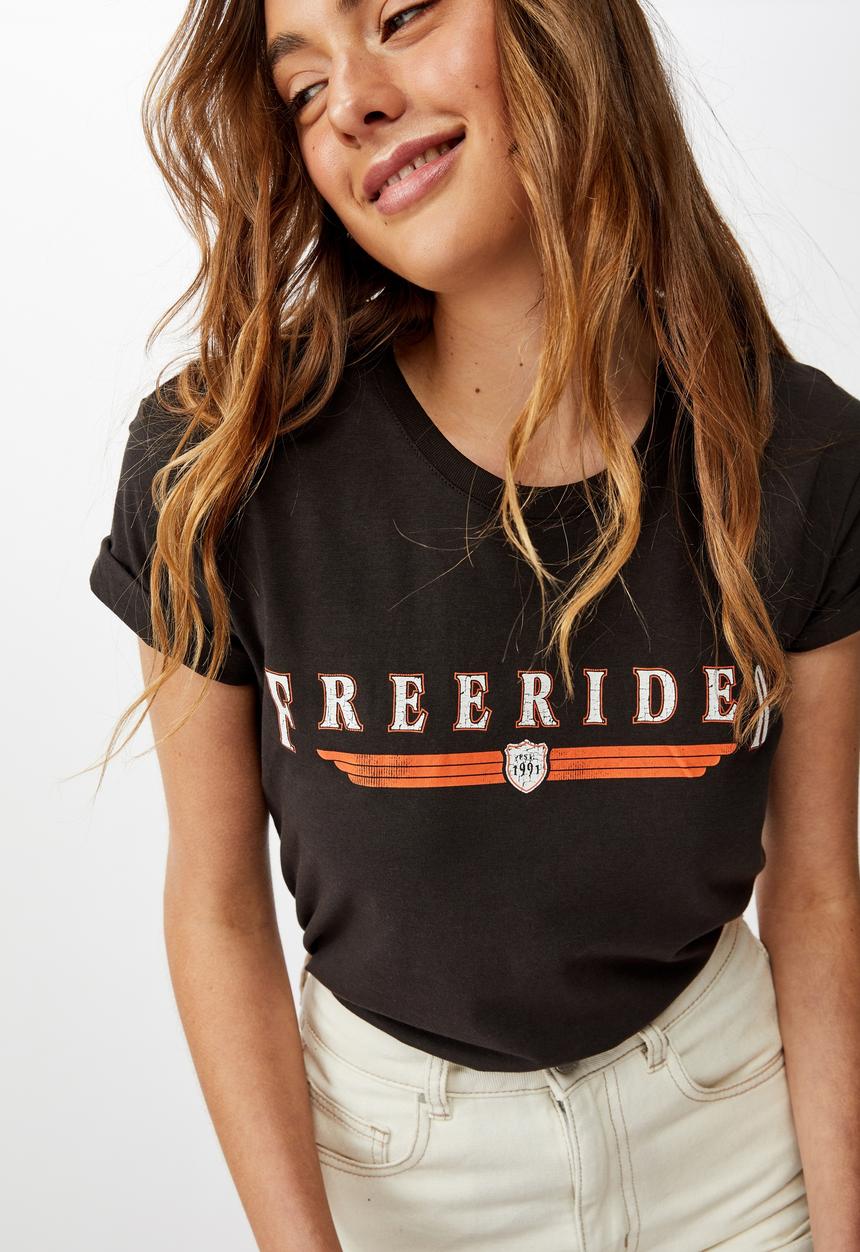 Cotton On - Classic vintage T-shirt - black