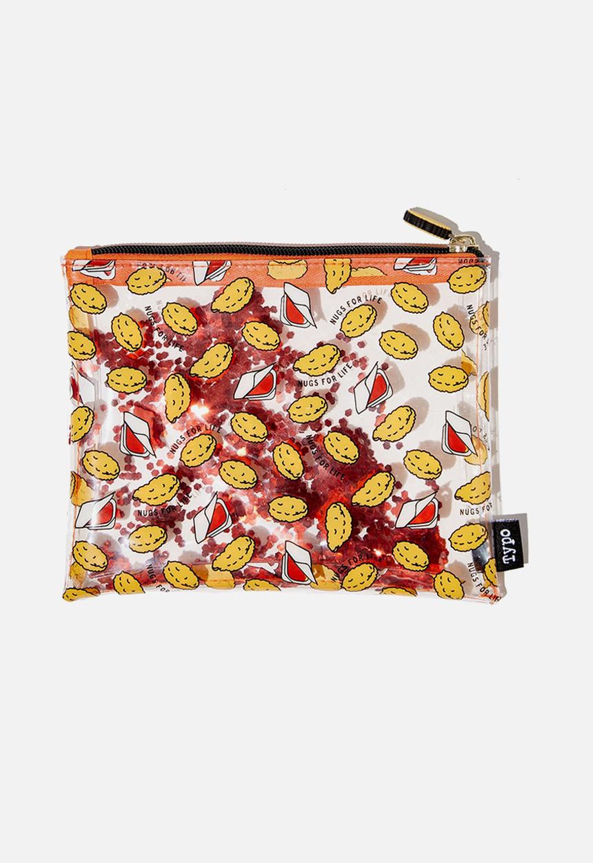 Typo - Clear it pencil case - nugs for life