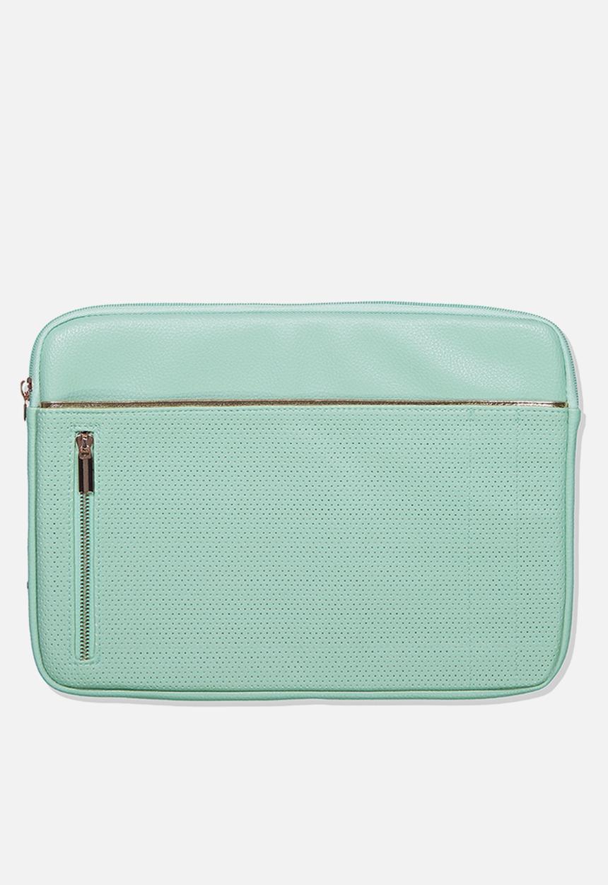 Typo - Take charge 13 inch laptop cover - turquoise