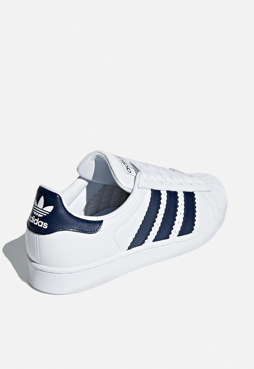 adidas Originals - Superstar - cloud white / collegiate navy