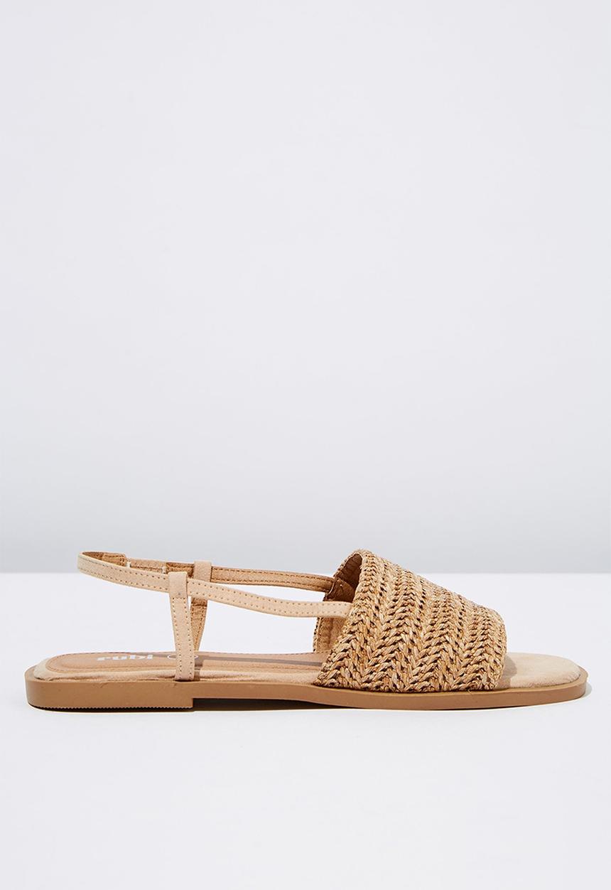 Cotton On - Piper sling back sandal - neutral
