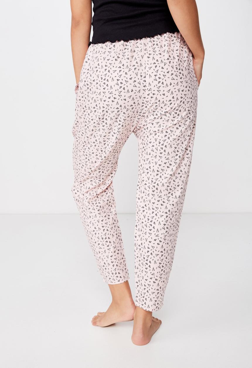 Cotton On - Woven drop crotch pant  - pink