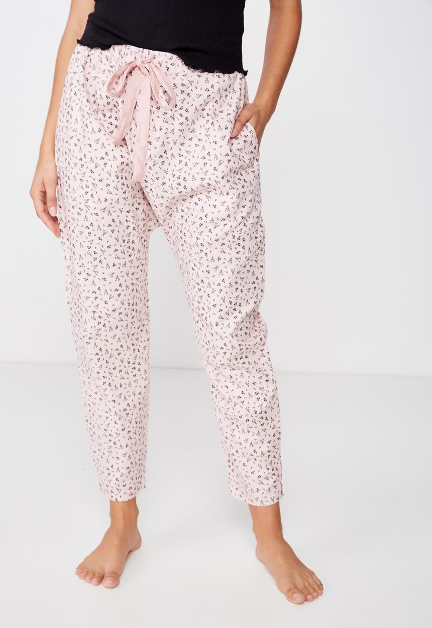 Cotton On - Woven drop crotch pant  - pink