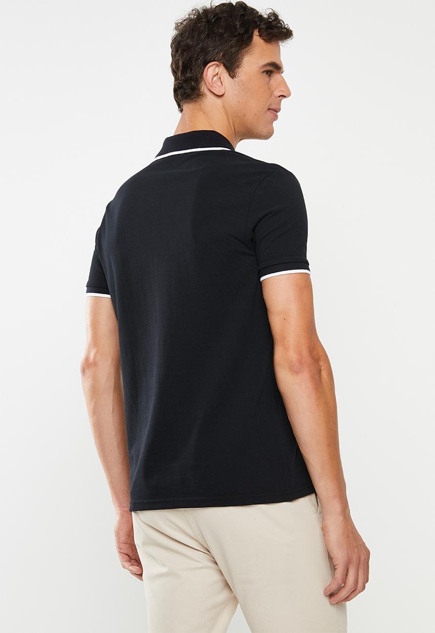 Lee  - Icon polo - black & white