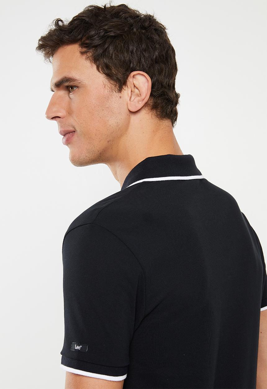 Lee  - Icon polo - black & white