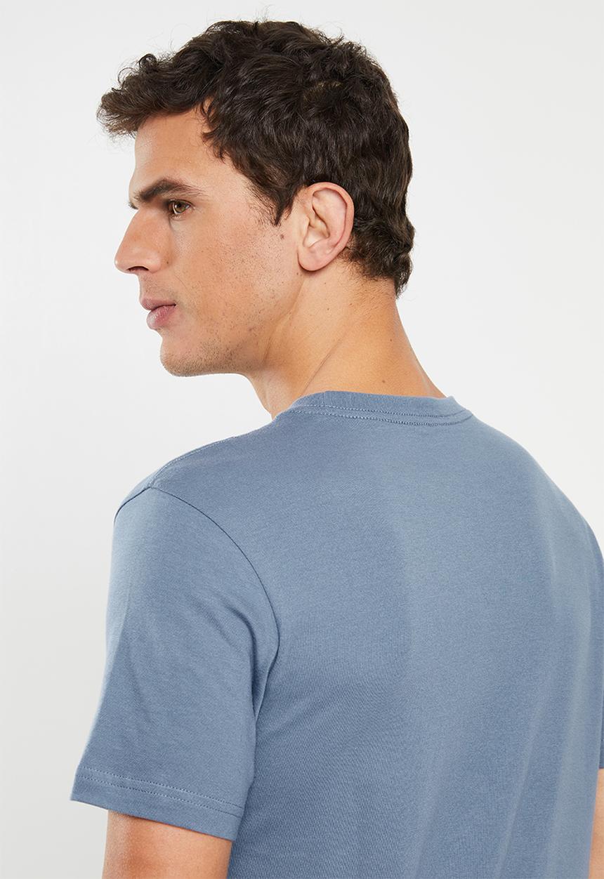 RVCA - Astro hex short sleeve tee - blue