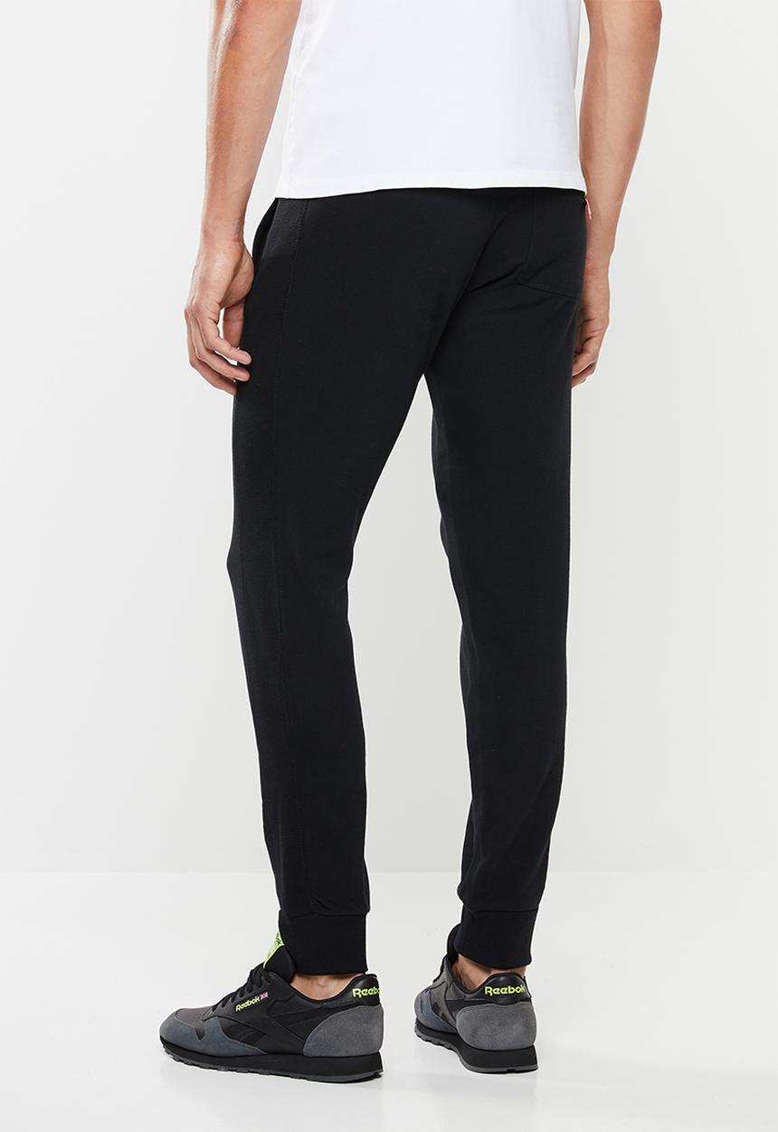 Superdry. - Orange label lite jogger - black