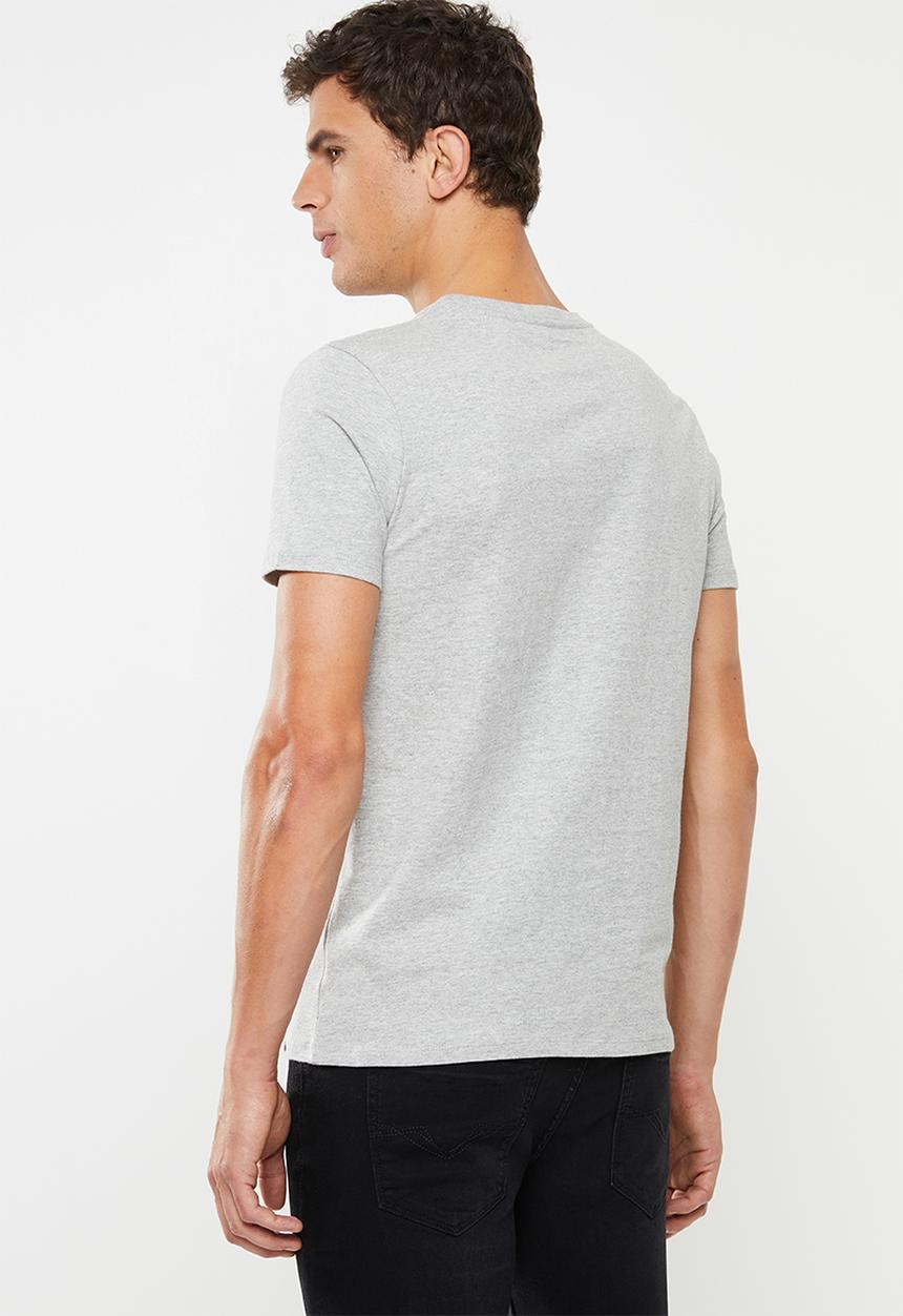 GUESS - Guess stripe tee - grey