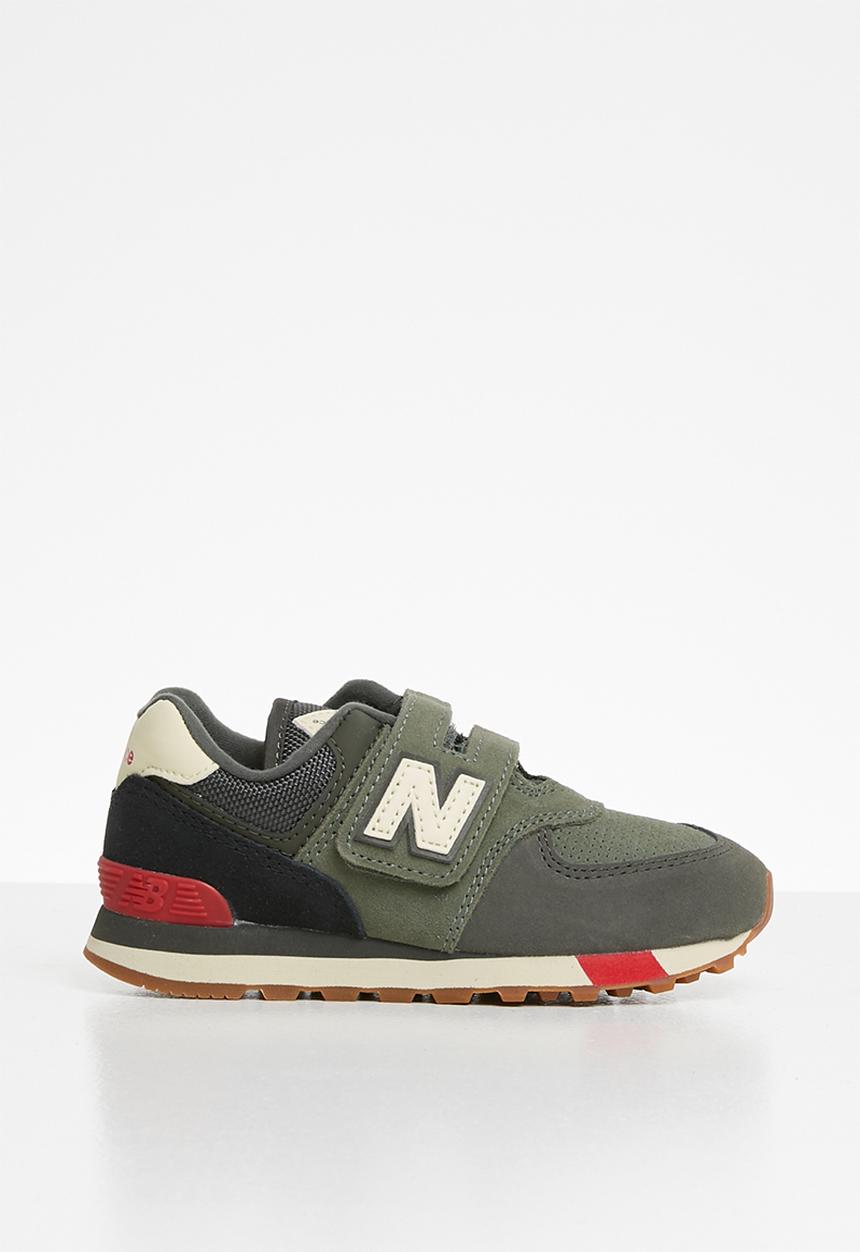New Balance  - Kids 574 classic runner - green