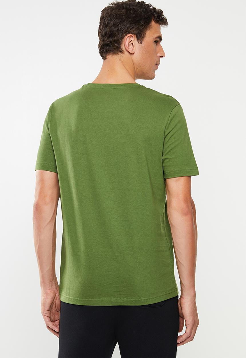 PUMA - Cat brand graphic tee - green