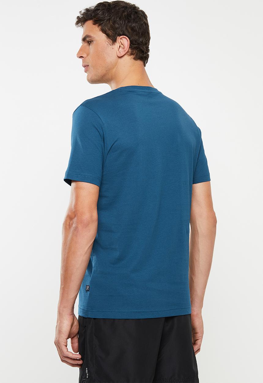 PUMA - Graphic effect interest tee - blue