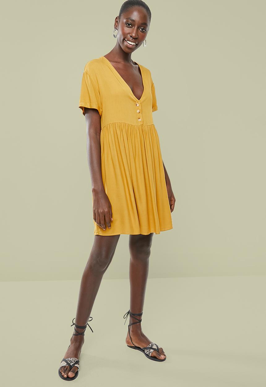 Superbalist - Babydoll dress - yellow