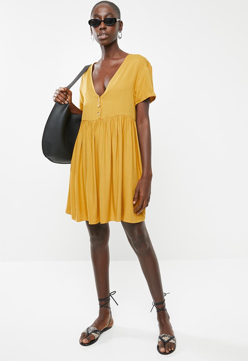 Superbalist - Babydoll dress - yellow