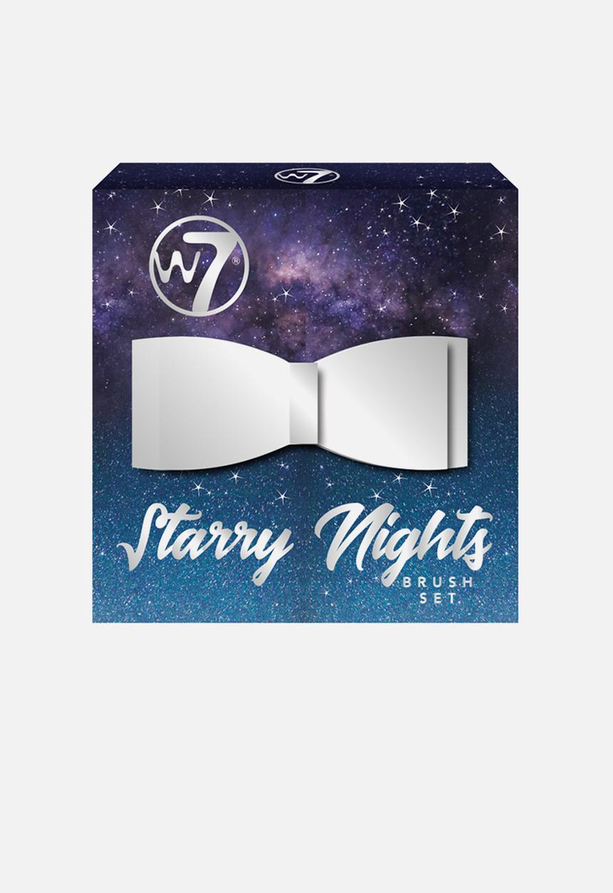 W7 Cosmetics - Starry nights 5 piece brush set