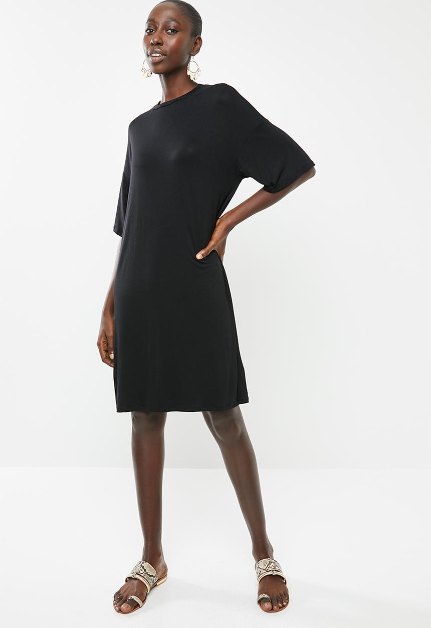 Superbalist - T-shirt dress - black