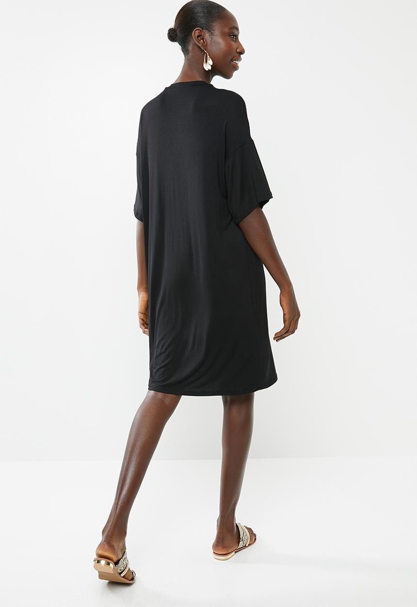 Superbalist - T-shirt dress - black
