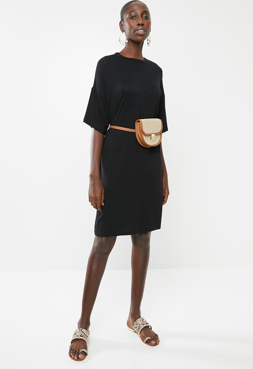 Superbalist - T-shirt dress - black