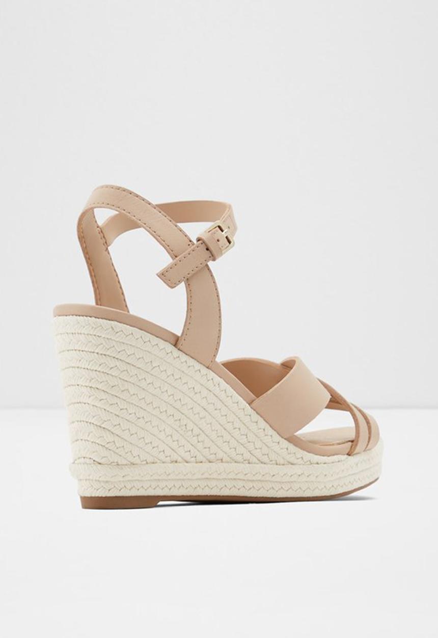 ALDO - Alaredda leather heel - beige