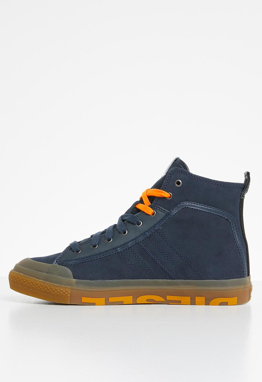 Diesel  - S-astico mc logo - sneaker mid - midnight navy