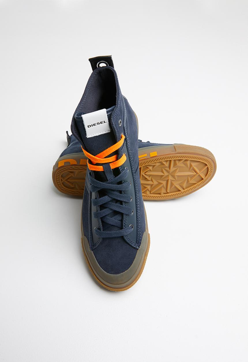 Diesel  - S-astico mc logo - sneaker mid - midnight navy