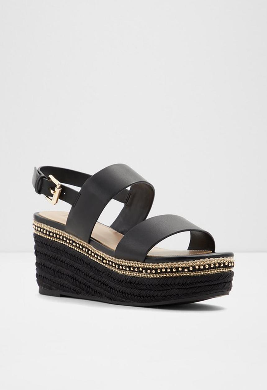 ALDO - Ladolian leather heel - black