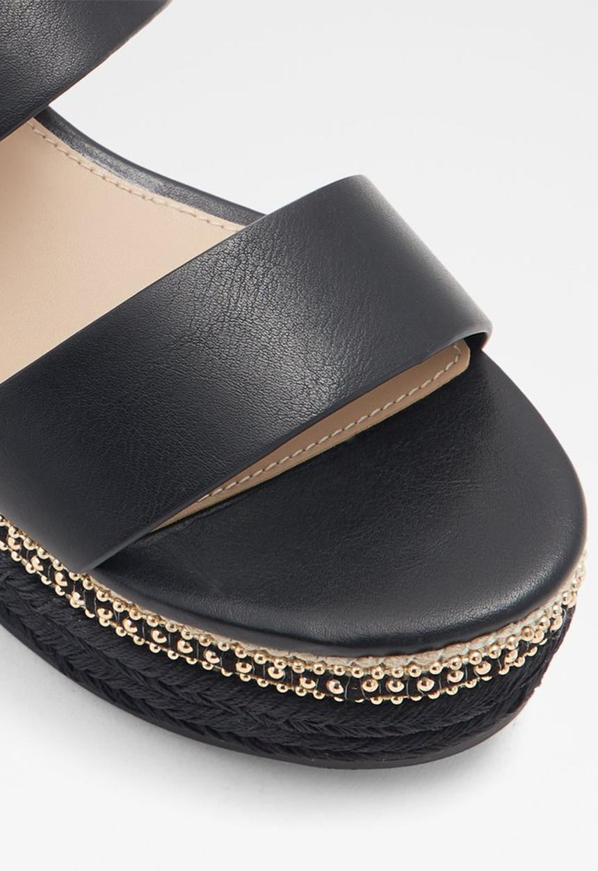 ALDO - Ladolian leather heel - black