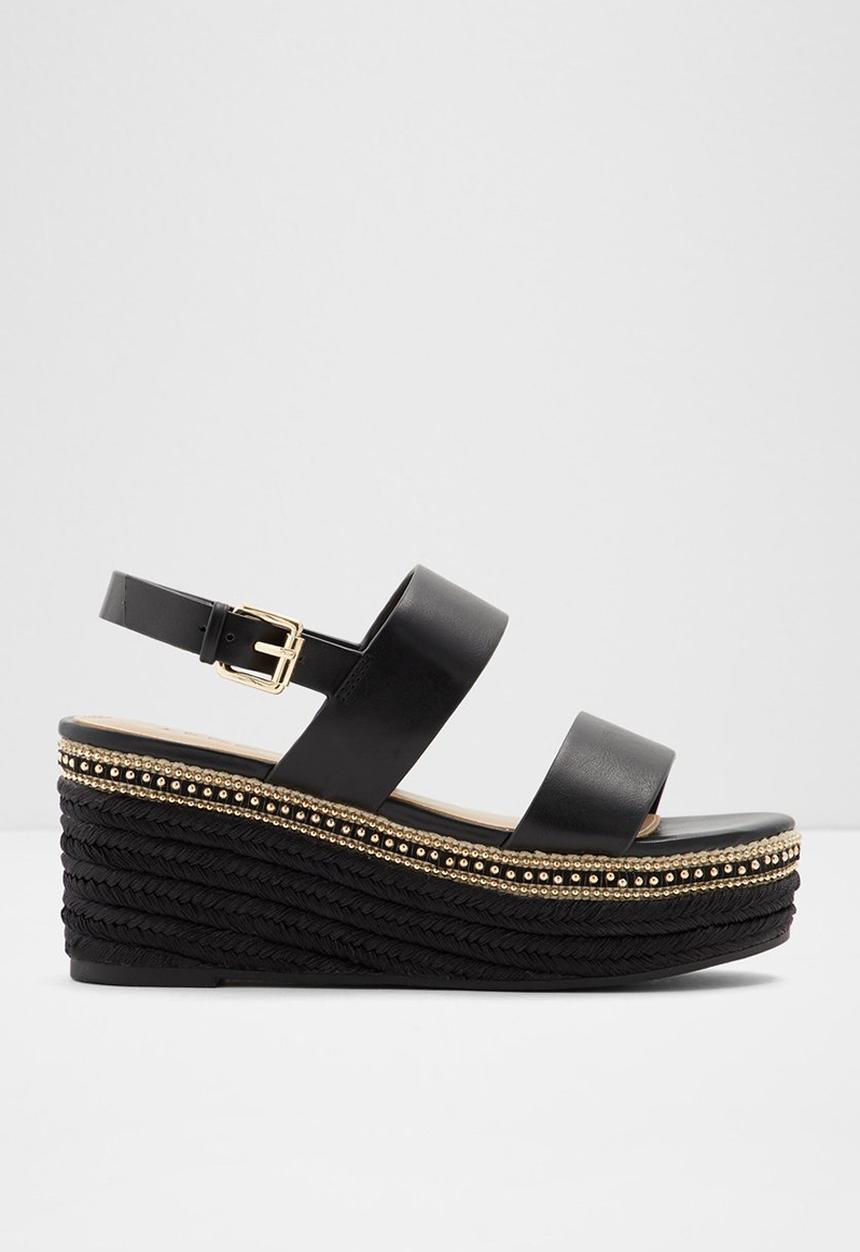ALDO - Ladolian leather heel - black