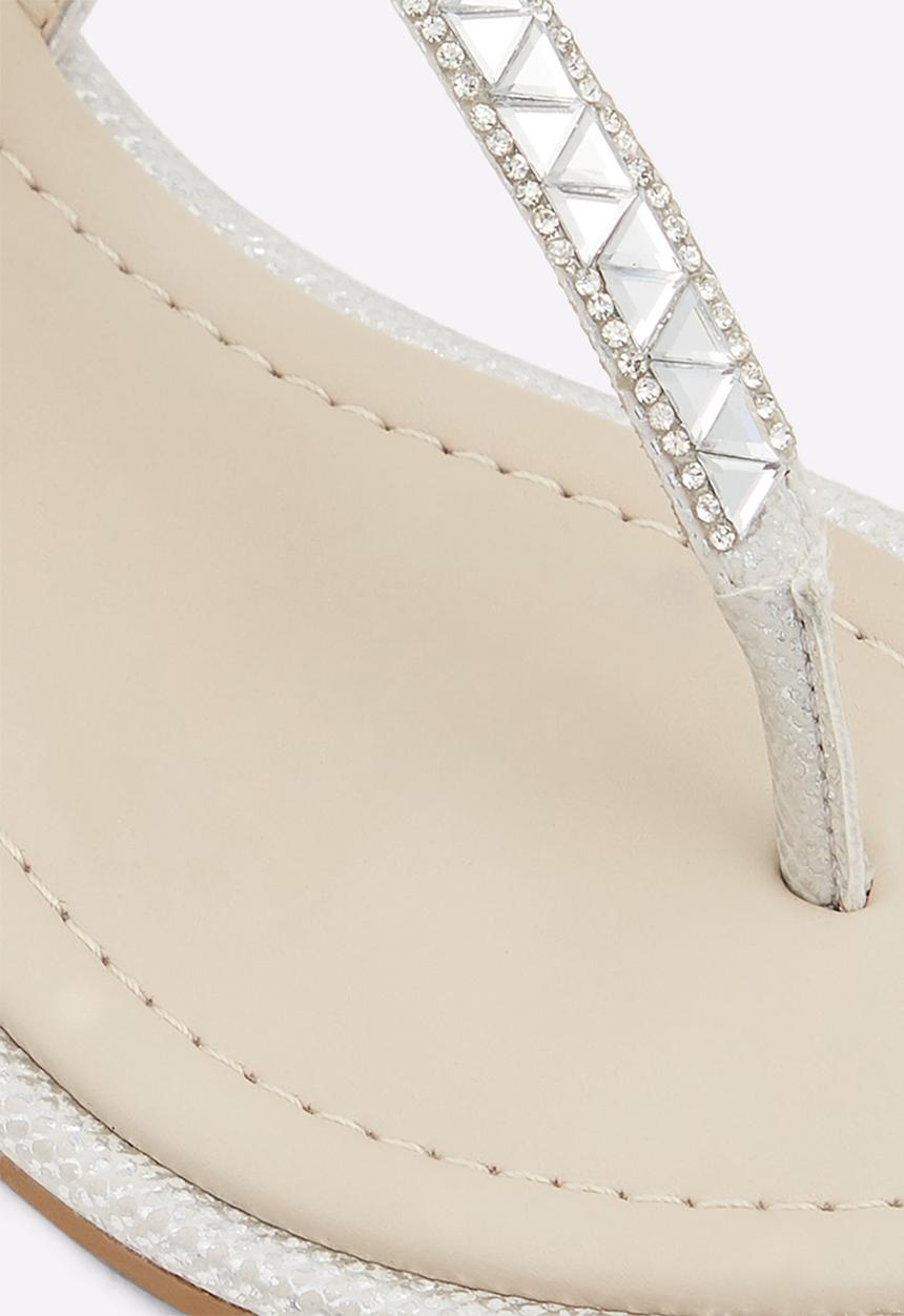 ALDO - Sheeny sandal - 040 silver