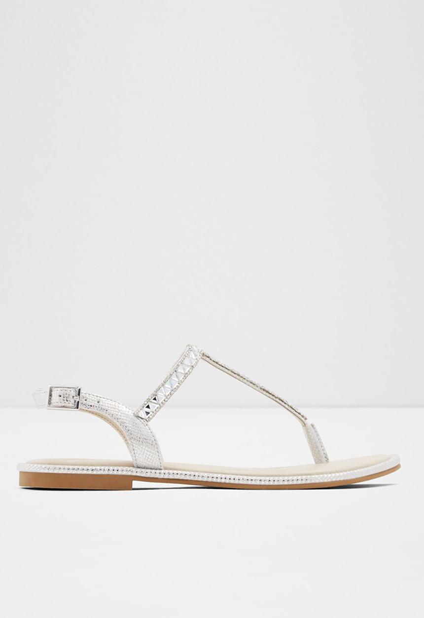 ALDO - Sheeny sandal - 040 silver