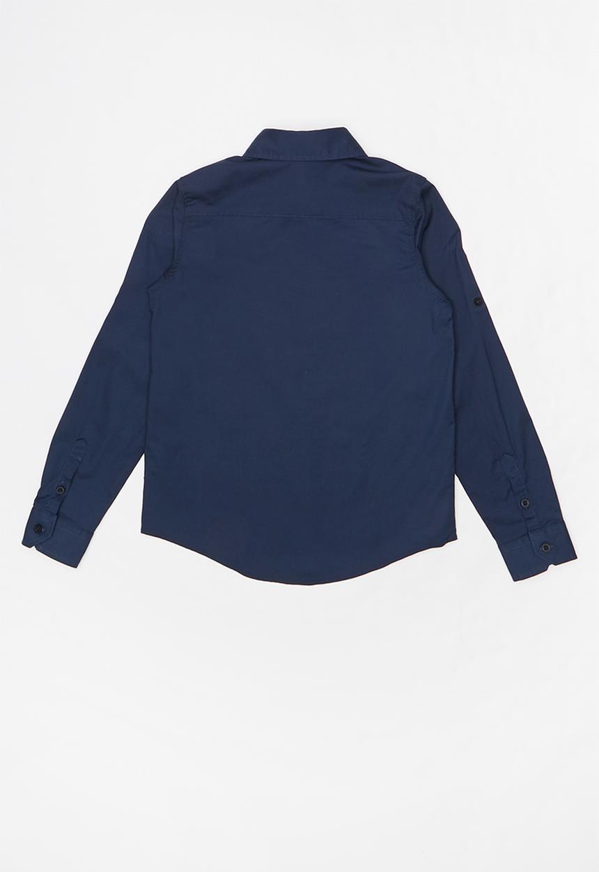 GUESS - Teens core woven shirt - navy