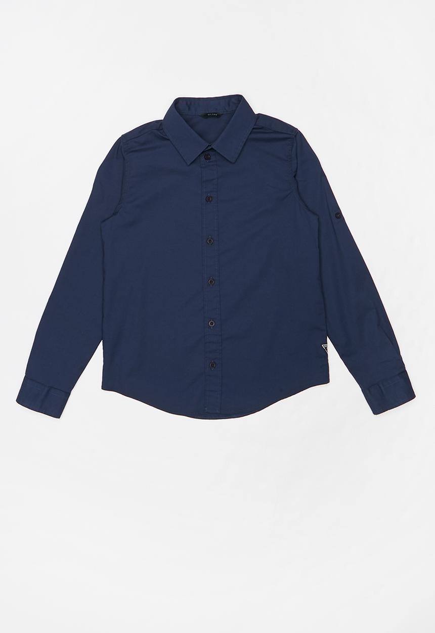 GUESS - Teens core woven shirt - navy