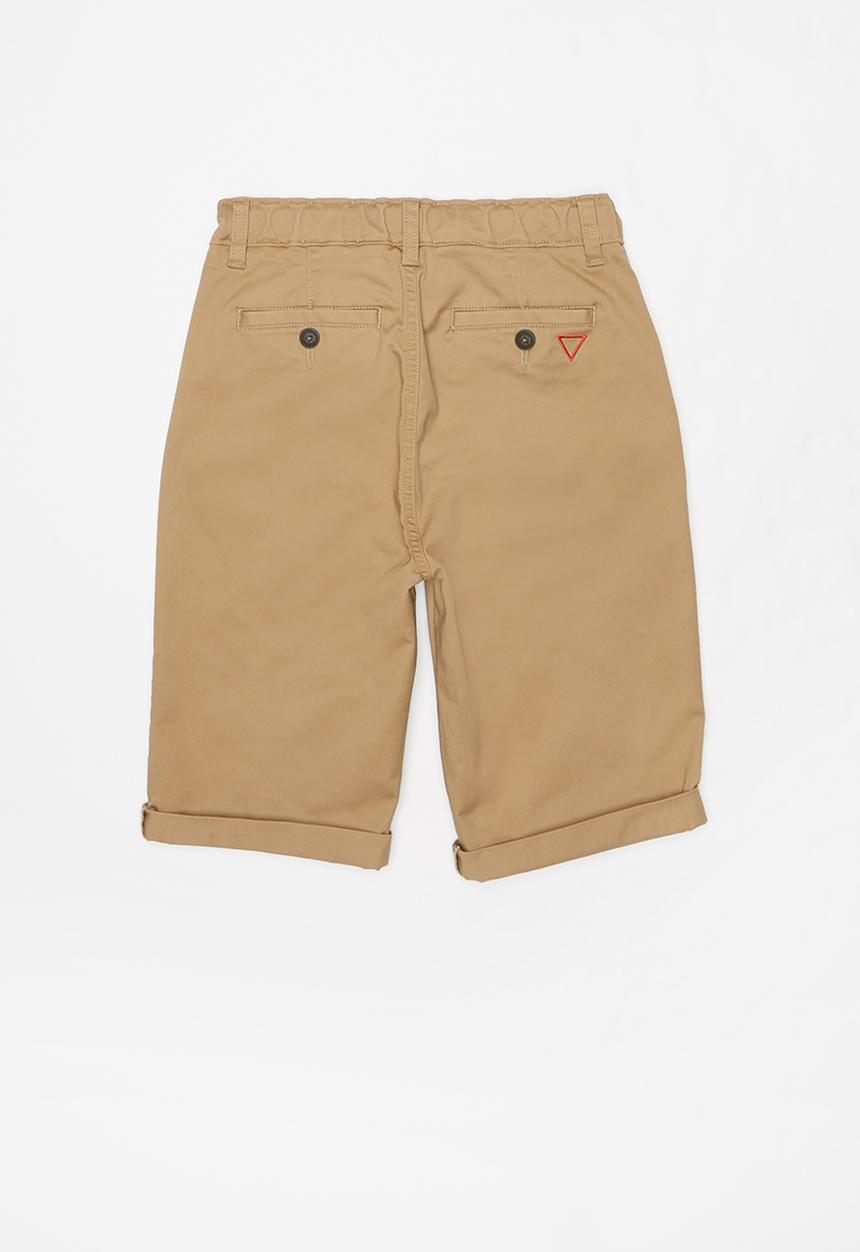 GUESS - Guess teens chino shorts - brown