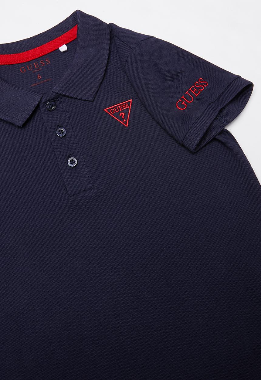 GUESS - Short sleeve guess core polo - navy