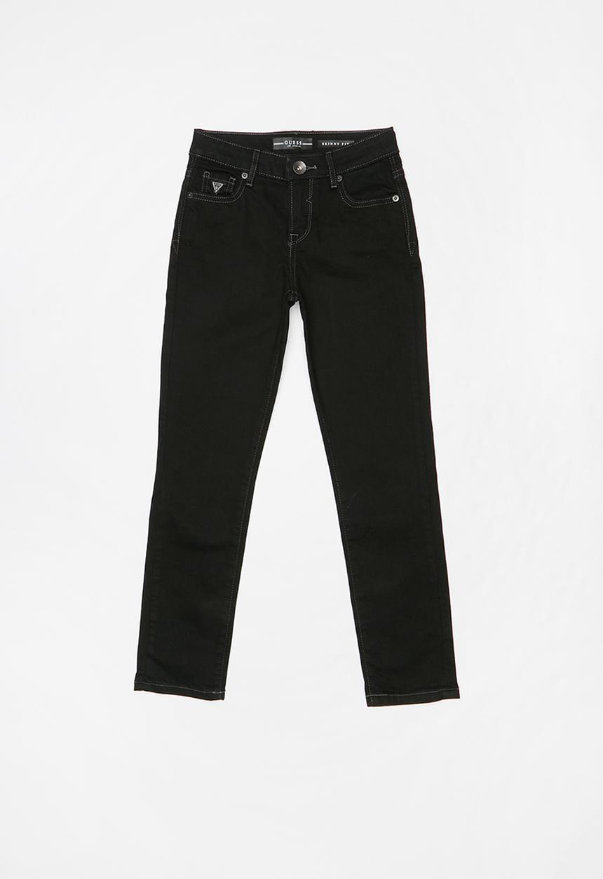 GUESS - Teens skinny jeans - black 
