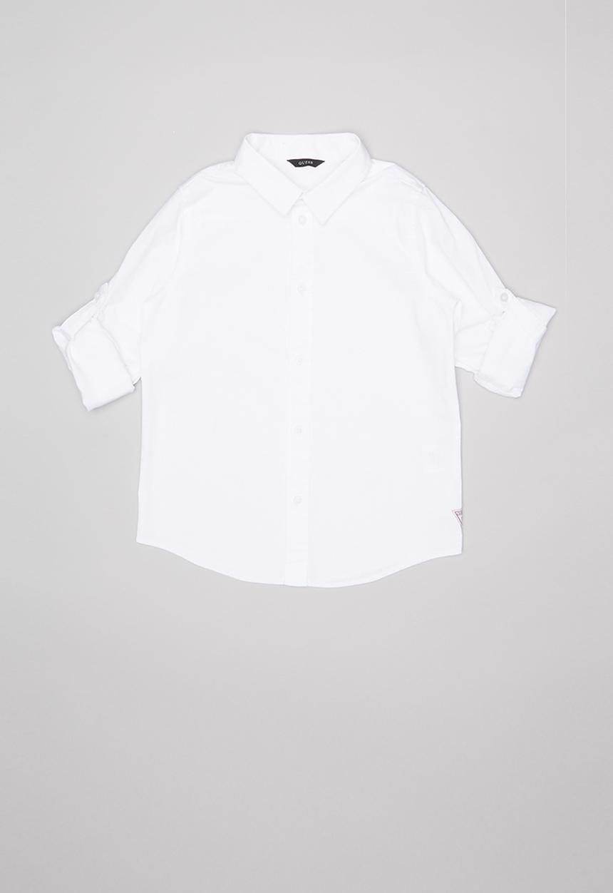 GUESS - Guess core woven shirt - white