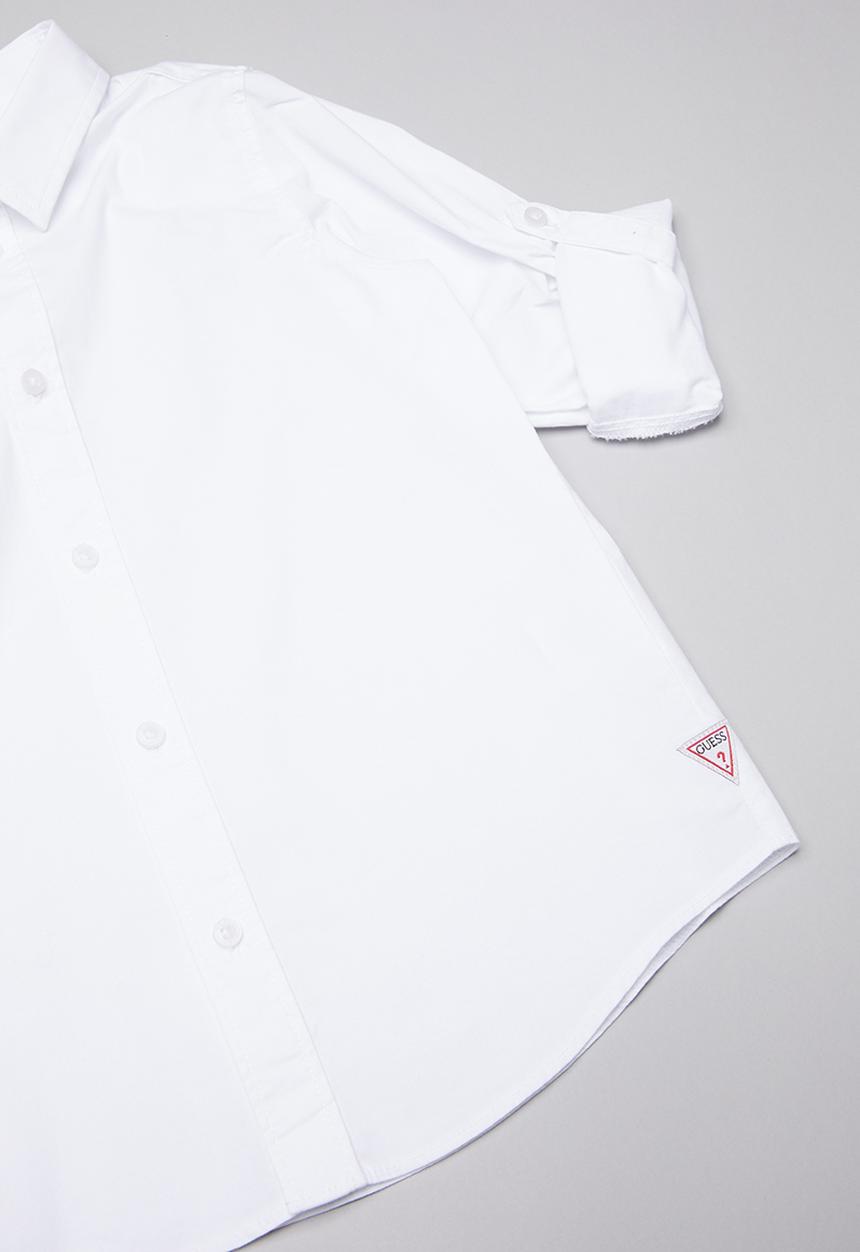 GUESS - Guess core woven shirt - white