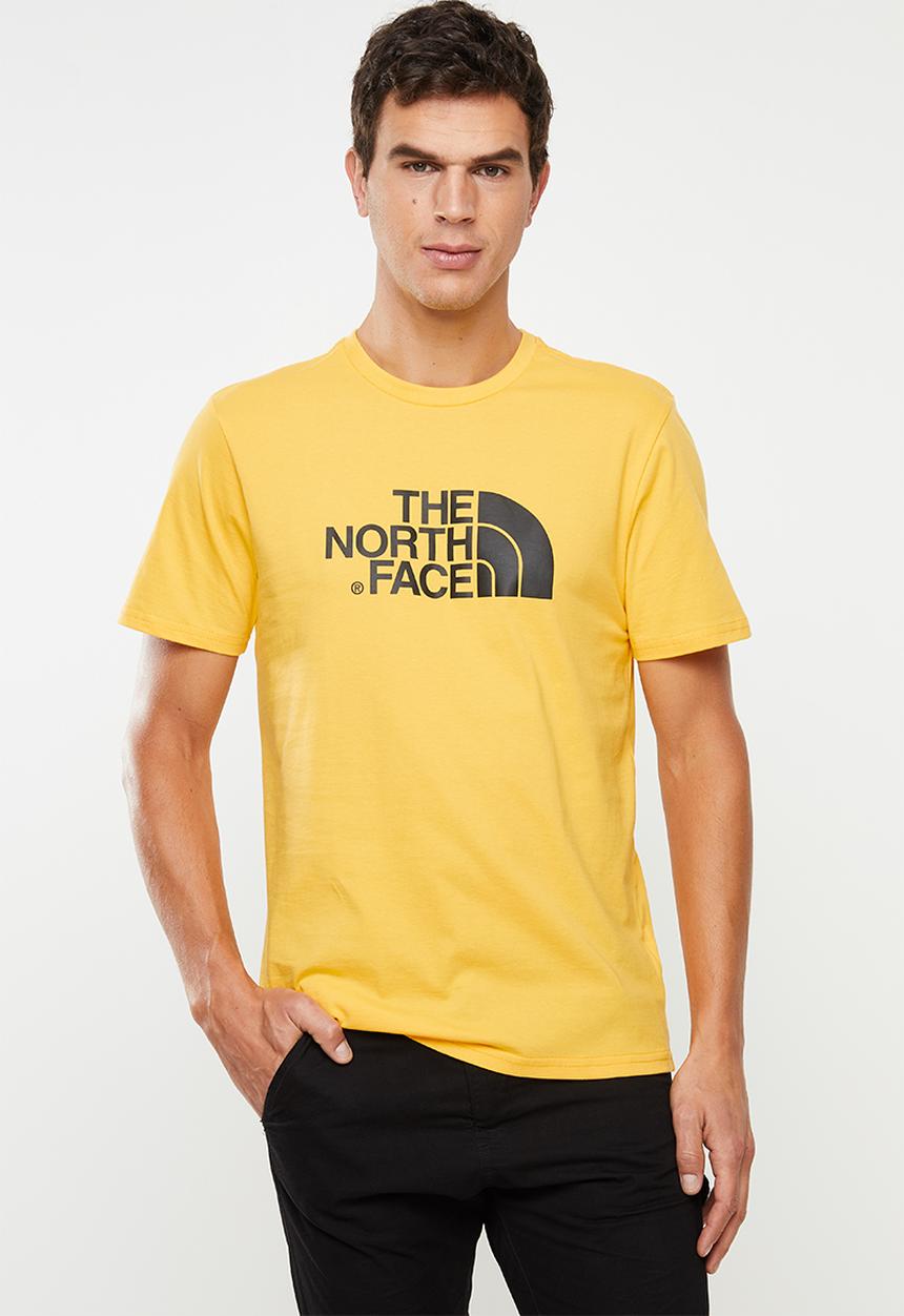 The North Face - Easy short sleeve tee - yellow & black
