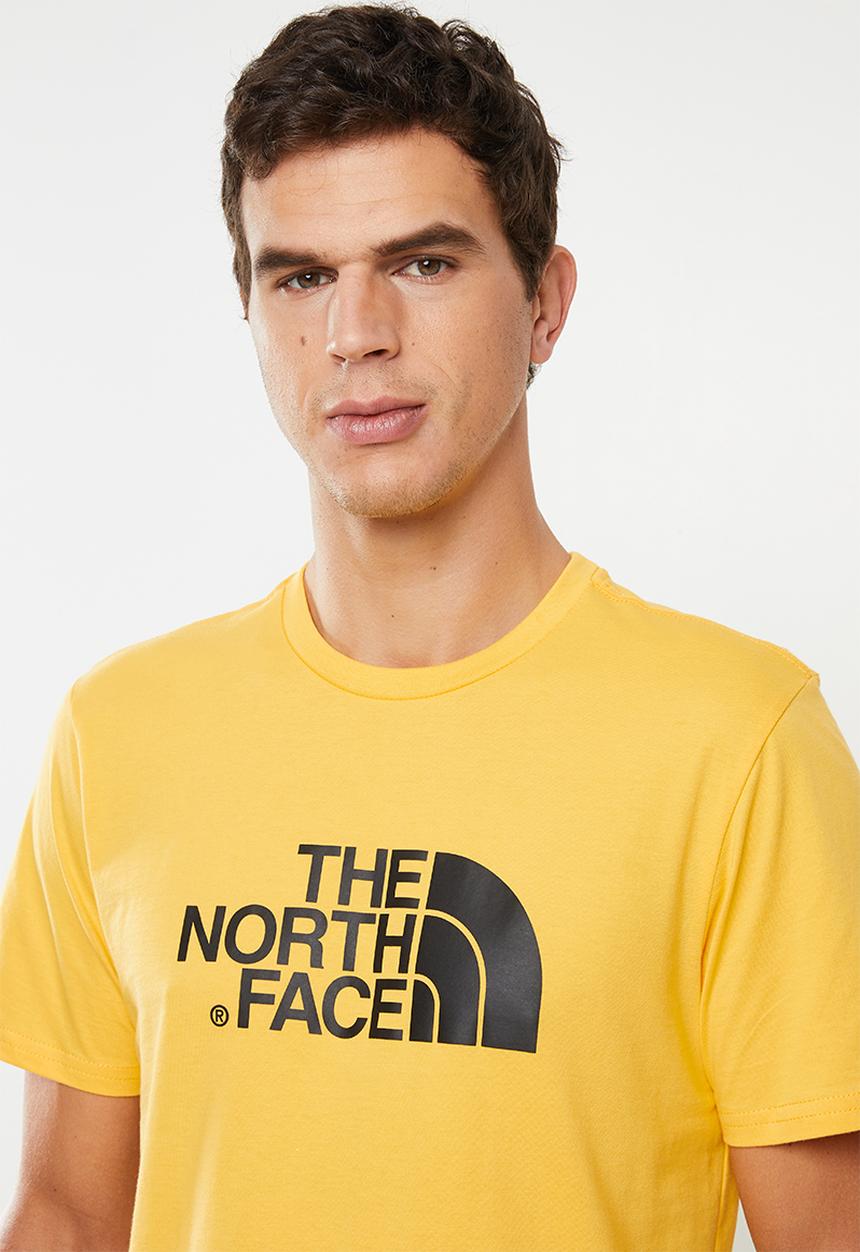 The North Face - Easy short sleeve tee - yellow & black