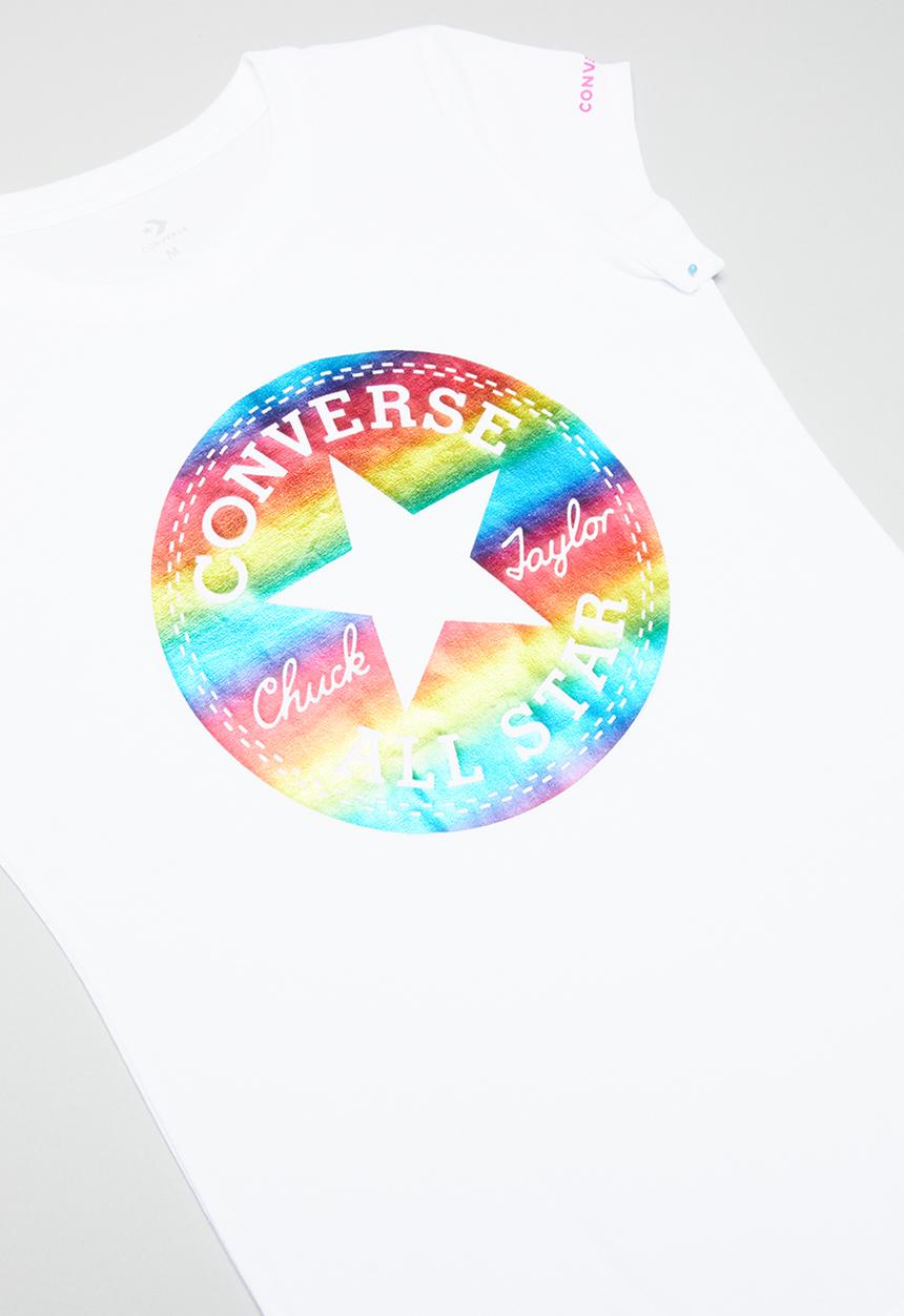 Converse - Foil tee - white